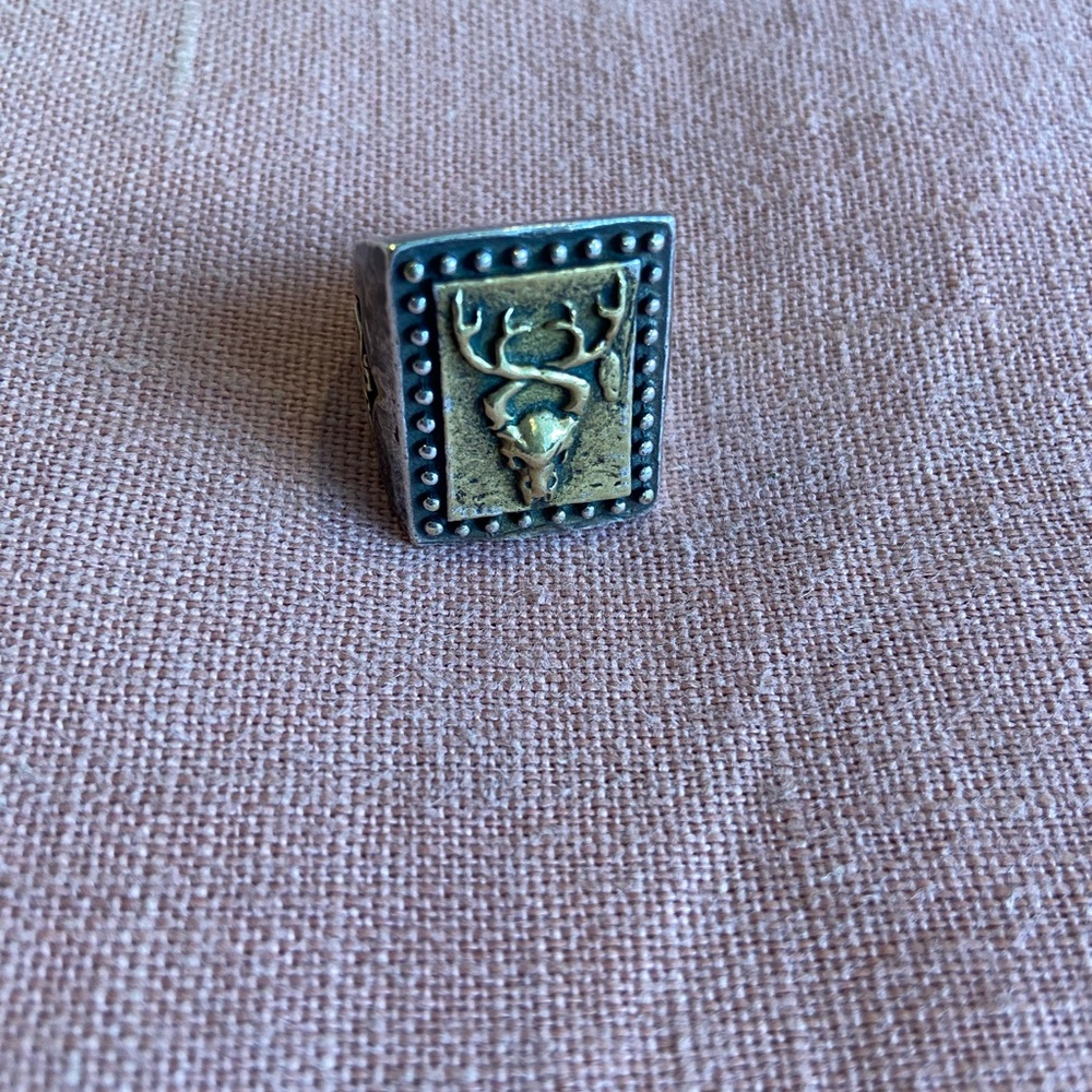 Spell Designs Easy Rider Stag Ring size US7 - Picture 10 of 15